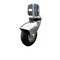 Service Caster 3'' Bright Chrome Neoprene Rubber Caster Corner Mount Bracket SCC-GR03S310-NPRB-BC-71678-CB90 - alternate 1